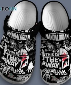 Mandalorian This Is The Way Star Wars Classic Crocs Mandalorian This Is The Way Star Wars Classic Crocs