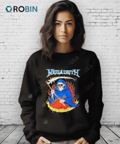Megadeth Youthanasia Grim Reaper Shirt
