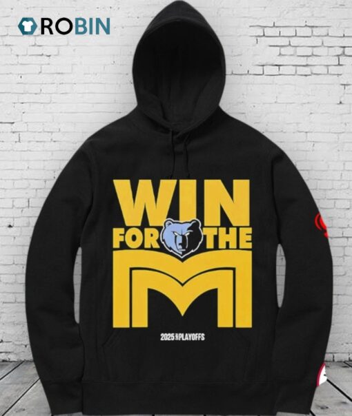 Memphis Grizzlies Win For The M 2025 Nba Playoffs Shirt