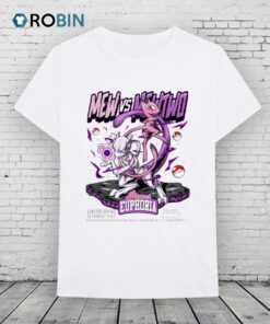Mew Vs Mewtwo Pokemon Planet Euphoria Shirt
