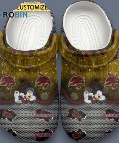 Mickey And Texas State Bobcats NCAA Sport Classic Crocs