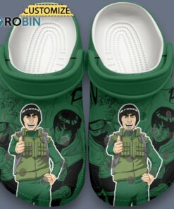 Might Guy Anime Classic Crocs