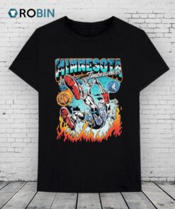 Minnesota Timberwolves Slam Warren Lotas Skeleton Shirt Minnesota Timberwolves Slam Warren Lotas Skeleton Shirt