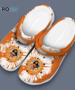 Moana Splatter Graphics Classic Crocs
