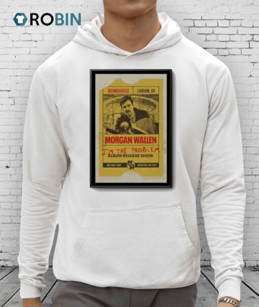 Morgan Wallen Album Release Show Roundhouse. London, Uk May 28, 2025 Poster Shirt