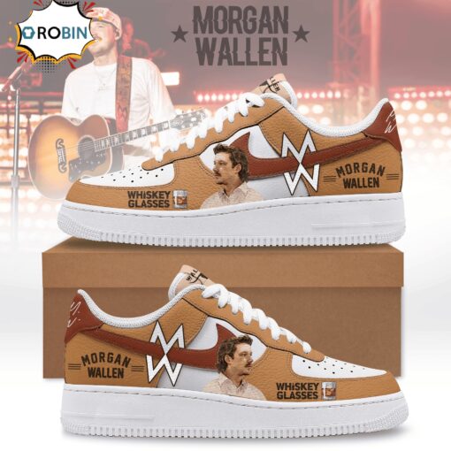 Morgan Wallen Whiskey Glasses New 2025 Air Force 1 Sneakers