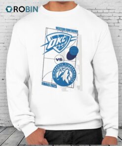 Nba 2025 Western Conference Finals Matchup Oklahoma City Thunder Vs Minnesota Timberwolves Shirt Nba 2025 Western Conference Finals Matchup Oklahoma City Thunder Vs Minnesota Timberwolves Shirt