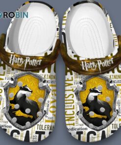 New Design Harry Potter Hufflepuff House Movie Clogs Shoes For Kids & Adults New Design Harry Potter Hufflepuff House Movie Clogs Shoes For Kids & Adults