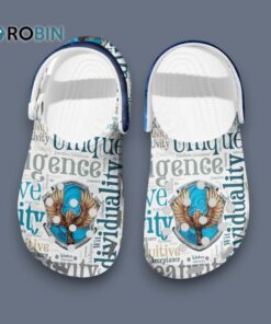 New Design Harry Potter Ravenclaw House Movie Clogs Shoes For Kids & Adults New Design Harry Potter Ravenclaw House Movie Clogs Shoes For Kids & Adults