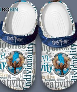 New Design Harry Potter Ravenclaw House Movie Clogs Shoes For Kids & Adults New Design Harry Potter Ravenclaw House Movie Clogs Shoes For Kids & Adults
