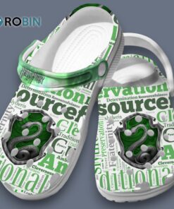 New Design Harry Potter Slytherin House Movie Clogs Shoes For Kids & Adults New Design Harry Potter Slytherin House Movie Clogs Shoes For Kids & Adults