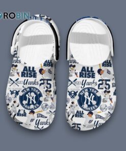 New Design New York Yankees MLB Team White Unisex Clogs