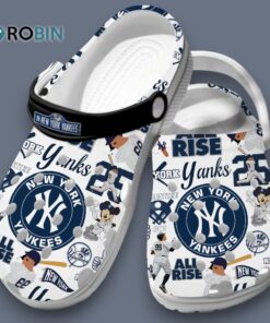 New Design New York Yankees MLB Team White Unisex Clogs