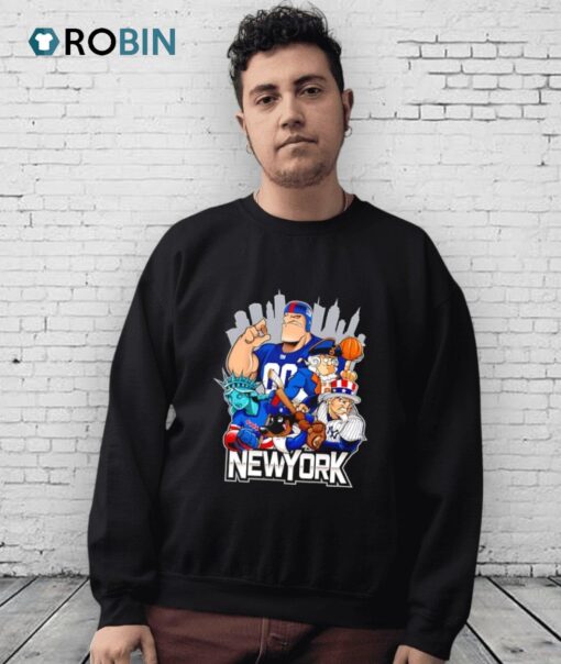 New York Sports Mascots Shirt