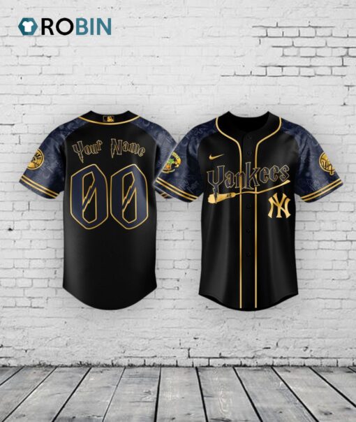 New York Yankees MLB x Harry Potter Night Special Edition Baseball Jersey Shirt Style 2025