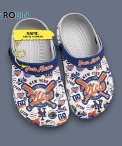 Non slip & Comfortable New York Mets MLB Team Clogs Shoes Non slip & Comfortable New York Mets MLB Team Clogs Shoes