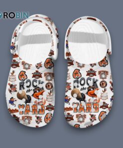 Non slip & Durable Clogs Baltimore Orioles MLB Slippers