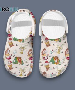 Non slip Slippers Beauty And The Beast Crocs for Men, Women, Kid