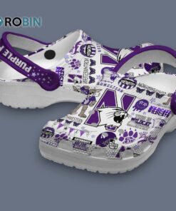 Northwestern Wildcats NCAA Sport Classic Crocs Northwestern Wildcats NCAA Sport Classic Crocs