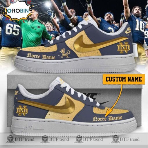 Notre Dame Fighting Irish 2024 Shamrock Series Air Force Sneaker