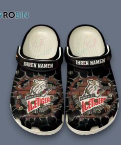Nurnberg Ice Tigers DEL Hockey Sport Classic Crocs