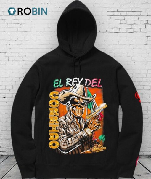 Official El Rey Del Corrido De Sinaloa Warren Lotas Rooster Skeleton Mexico Cowboy Shirt
