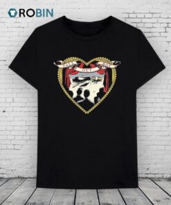 Official Fall Out Boy Heart Album Cover Shirt