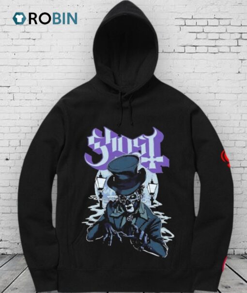 Official Ghost Praha Prague Pop Up Skeletour World Tour 2025 Shirt