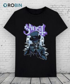 Official Ghost Praha Prague Pop Up Skeletour World Tour 2025 Shirt