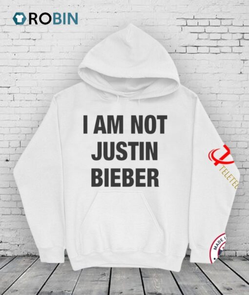 Official I Am Not Justin Bieber T Shirt!s