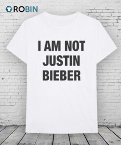 Official I Am Not Justin Bieber T Shirt!s