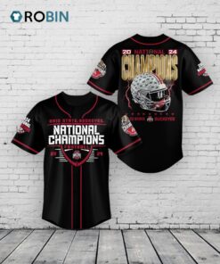 Ohio State Buckeyes Football Baseball Baseball Jersey Shirt Style