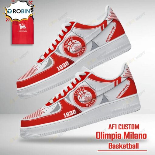 Olimpia Milano Air Force Sneaker Boots – Italian Basketball Edition