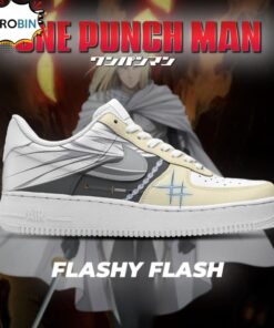 One Punch Man x Flashy Flash Air Force 1 Sneaker