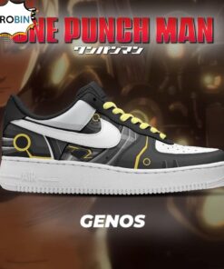 One Punch Man x Genos Air Force 1 Sneaker One Punch Man x Genos Air Force 1 Sneaker
