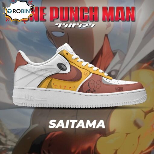 One Punch Man x Saitama Air Force 1 Sneaker