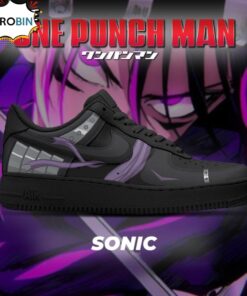 One Punch Man x Sonic Air Force 1 Sneaker