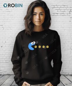 Pac Man Cookie Monster Shirt