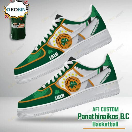 Panathinaikos B.C. Air Force Sneaker Boots – Limited Edition