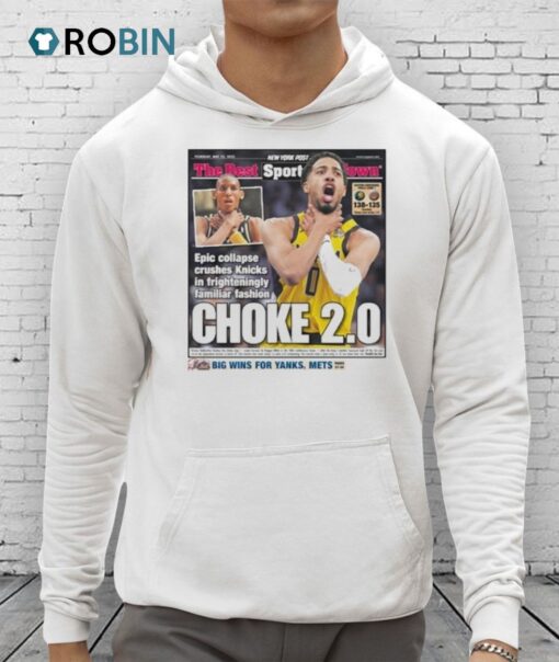 Paul Pierce Wearing New York Post Choke 2.0 Shirt