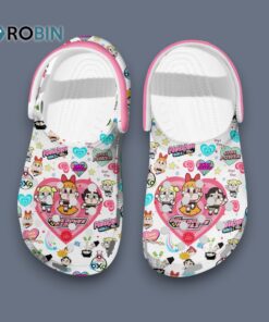 Personalized Clogs The Powerpuff Girls Cry Baby Cute Slippers For Kids & Adults