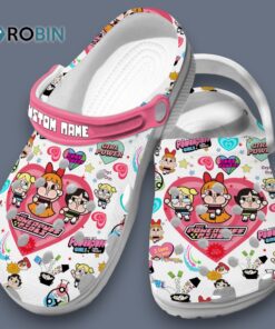 Personalized Clogs The Powerpuff Girls Cry Baby Cute Slippers For Kids & Adults