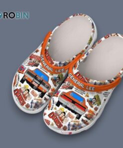 Personalized The Dukes Of Hazzard Movie Series Classic Clogs Shoes