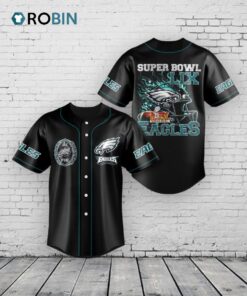 Philadelphia Eagles Baseball Baseball Jersey Shirt Style Philadelphia Eagles Baseball Baseball Jersey Shirt Style