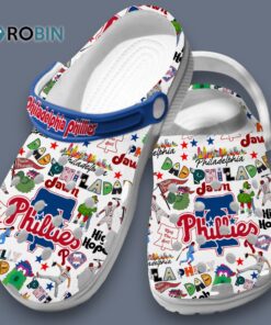 Philadelphia Phillies MLB Baseball Team Unisex 3D Printed Crocs