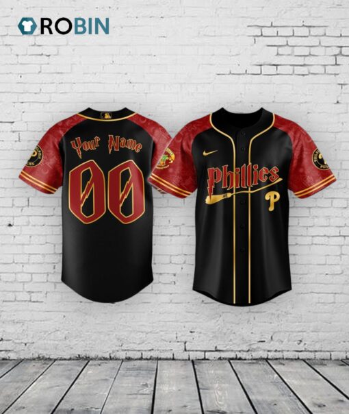 Philadelphia Phillies MLB x Harry Potter Night Special Edition Baseball Jersey Shirt Style 2025
