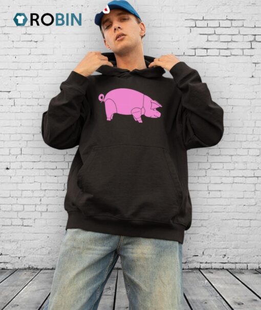 Pig As Worn Shirt