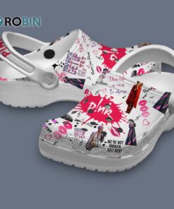 Pink Music Classic Crocs