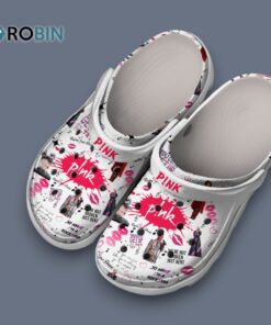 Pink Music Classic Crocs