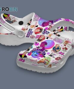 Pink Singer Music Personality Classic Crocs